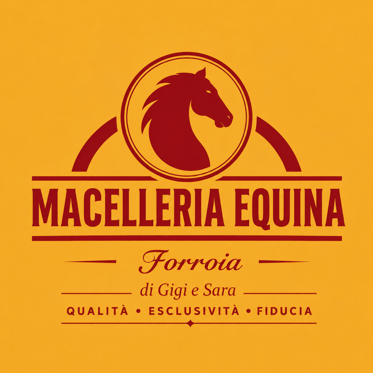 Logo completo Macelleria Equina Forroia